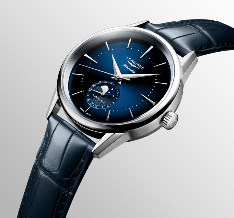 FLAGSHIP HERITAGE MOONPHASE L4.815.4.92.2 LONGINES 3