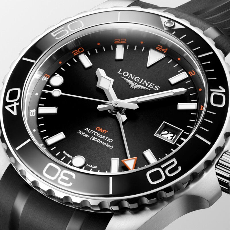 HYDROCONQUEST GMT L3.790.4.56.9 LONGINES 8