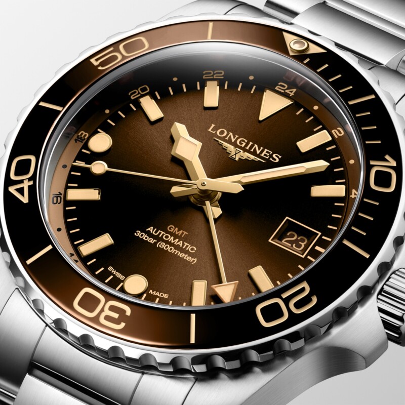 HYDROCONQUEST GMT L3.790.4.66.6 LONGINES 8