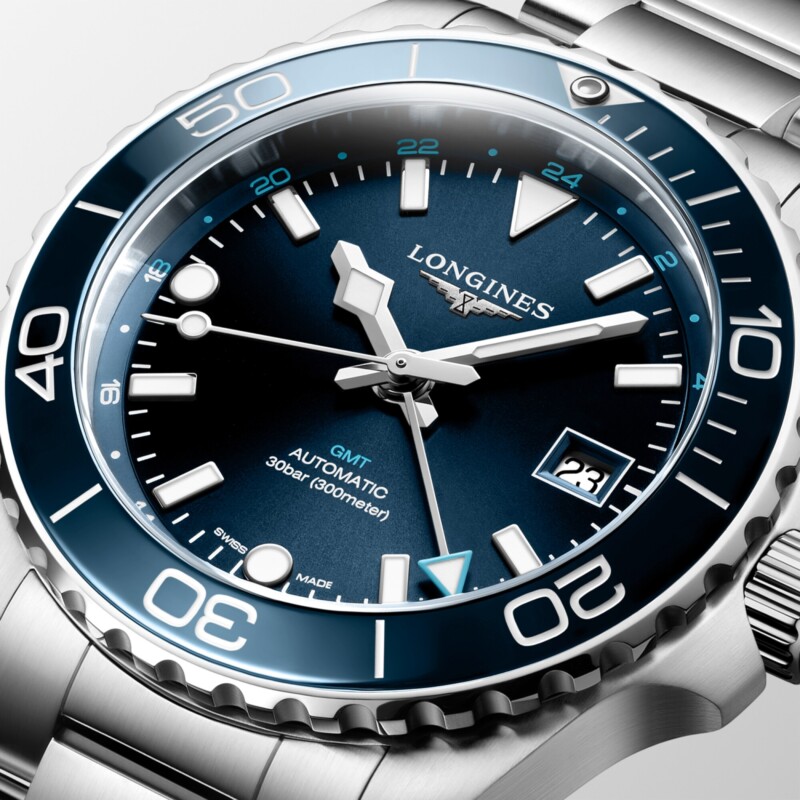 HYDROCONQUEST GMT L3.790.4.96.6 LONGINES 7