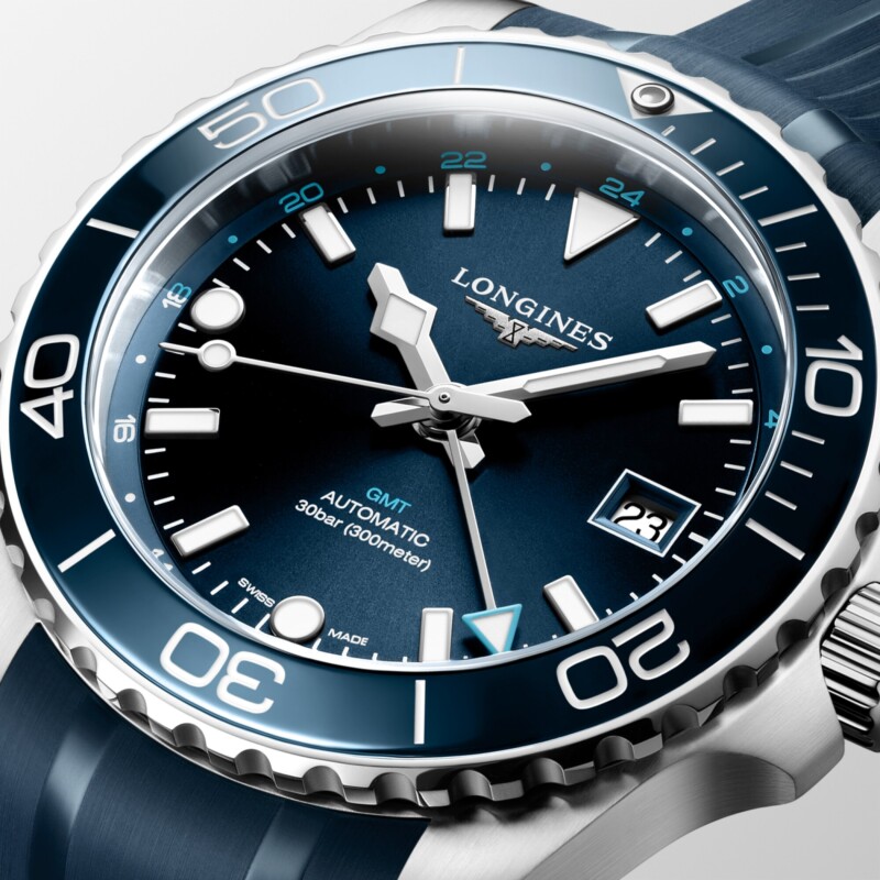 HYDROCONQUEST GMT L3.790.4.96.9 LONGINES 8