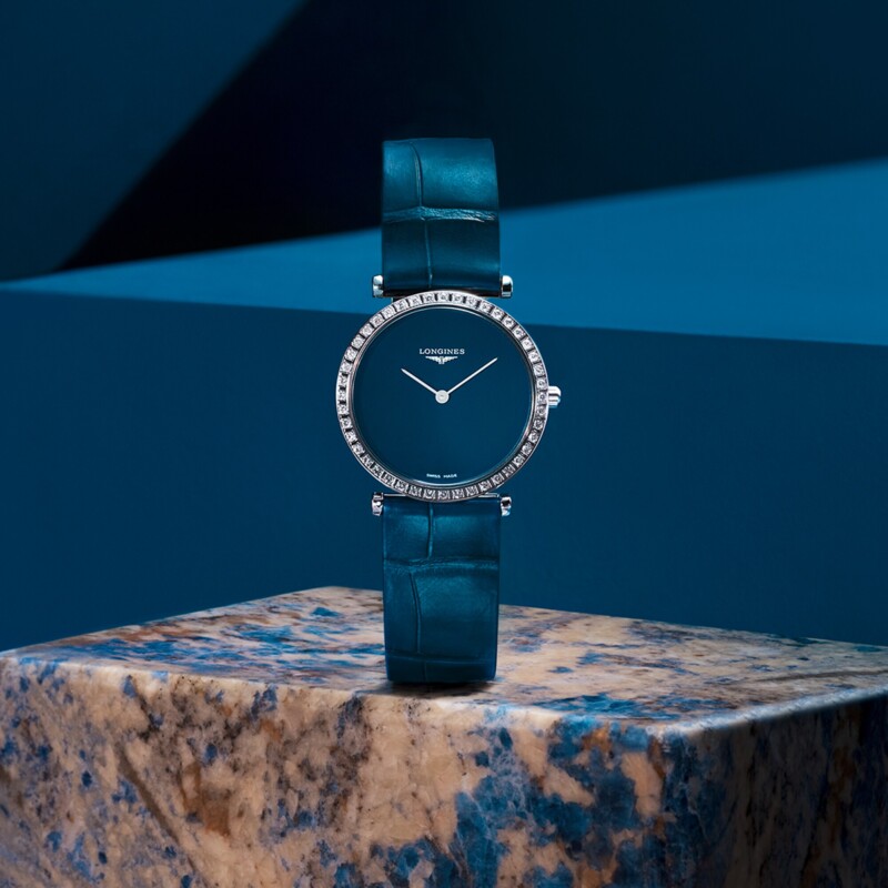 THE GREAT CLASSIC OF LONGINES MONOCHROME L4.523.0.90.2 LONGINES 8
