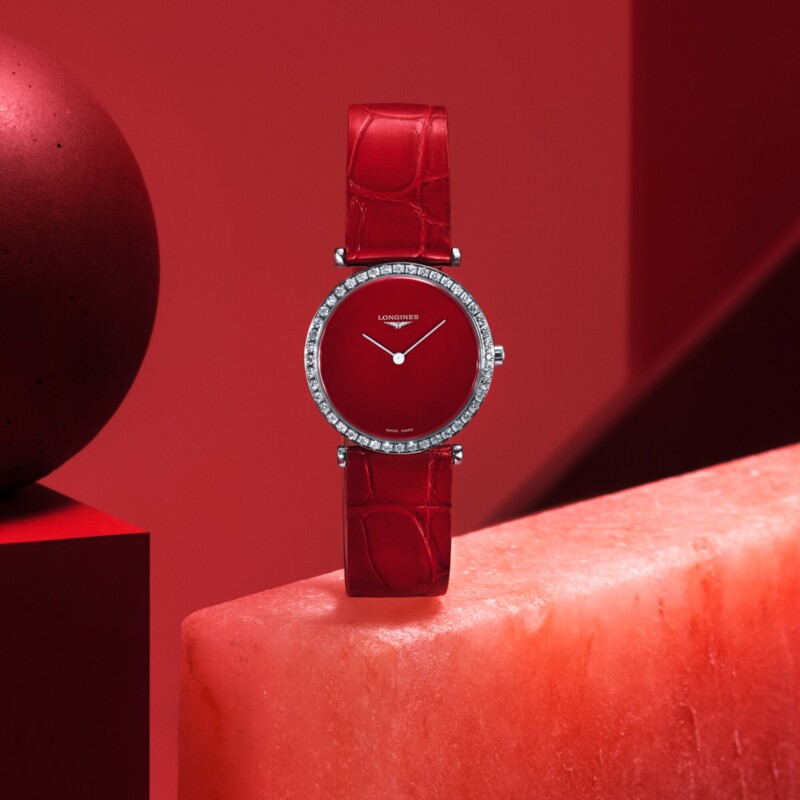 THE GREAT CLASSIC OF LONGINES MONOCHROME L4.523.0.91.2 LONGINES 8
