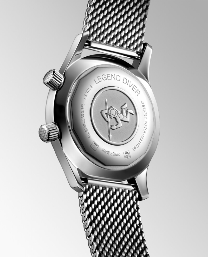 LONGINES LEGEND DIVER L3.374.4.50.6 LONGINES 5