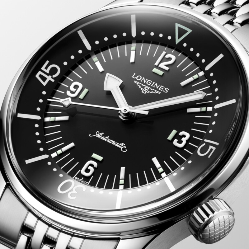 LONGINES LEGEND DIVER L3.764.4.50.6 LONGINES 7