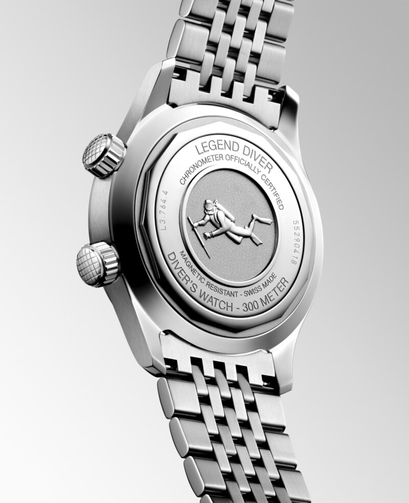 LONGINES LEGEND DIVER L3.764.4.90.6 LONGINES 4