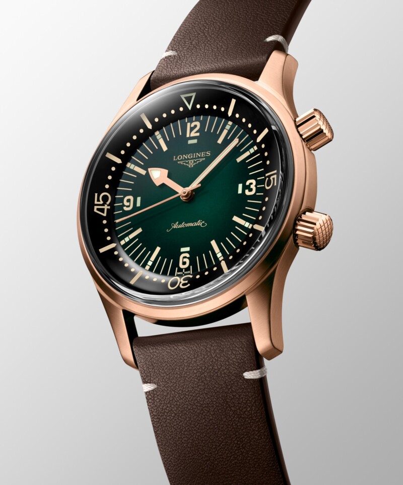 LONGINES LEGEND DIVER BRONZE L3.774.1.50.2 LONGINES 8