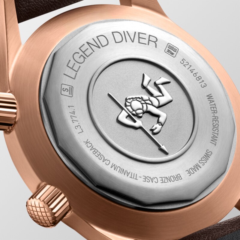 LONGINES LEGEND DIVER BRONZE L3.774.1.50.2 LONGINES 7