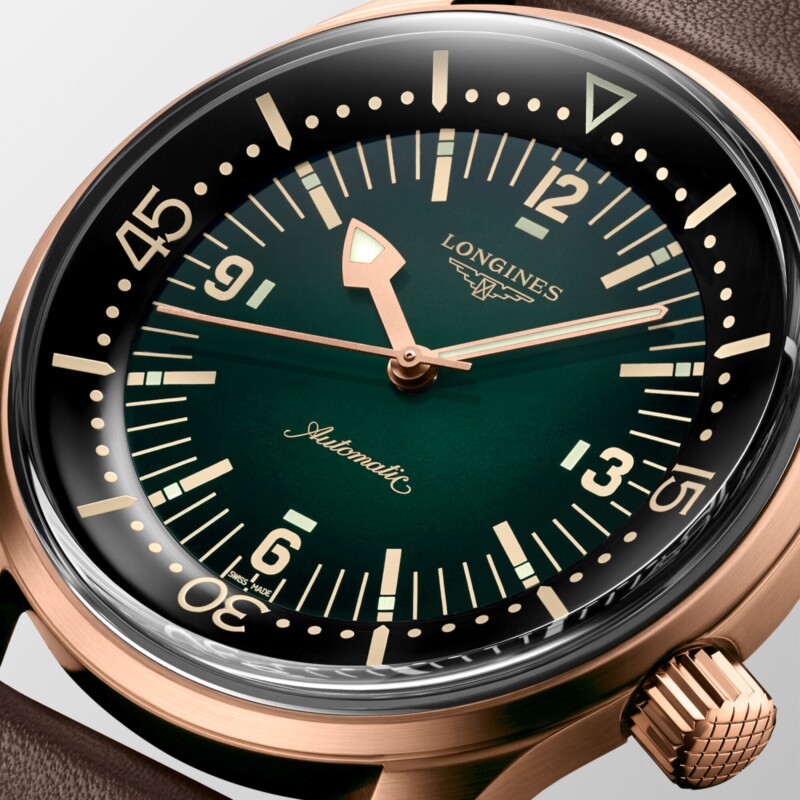 LONGINES LEGEND DIVER BRONZE L3.774.1.50.2 LONGINES 9