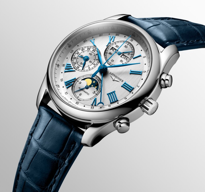 LONGINES MASTER COLLECTION CHRONO MOONPHASE L2.673.4.71.2 LONGINES 3