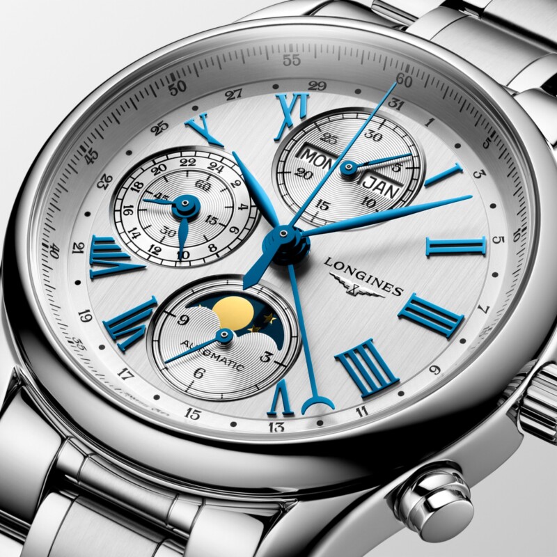 LONGINES MASTER COLLECTION CHRONO MOONPHASE L2.673.4.71.6 LONGINES 8
