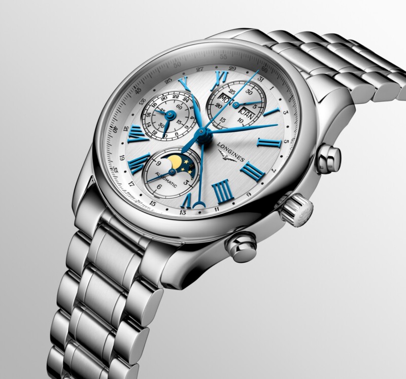 LONGINES MASTER COLLECTION CHRONO MOONPHASE L2.673.4.71.6 LONGINES 3