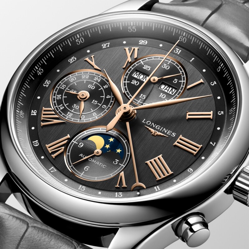 LONGINES MASTER COLLECTION CHRONO MOONPHASE L2.773.4.61.2 LONGINES 8