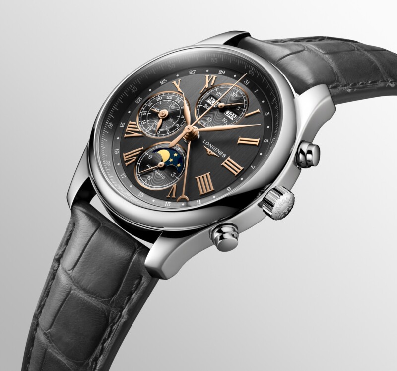 LONGINES MASTER COLLECTION CHRONO MOONPHASE L2.773.4.61.2 LONGINES 3