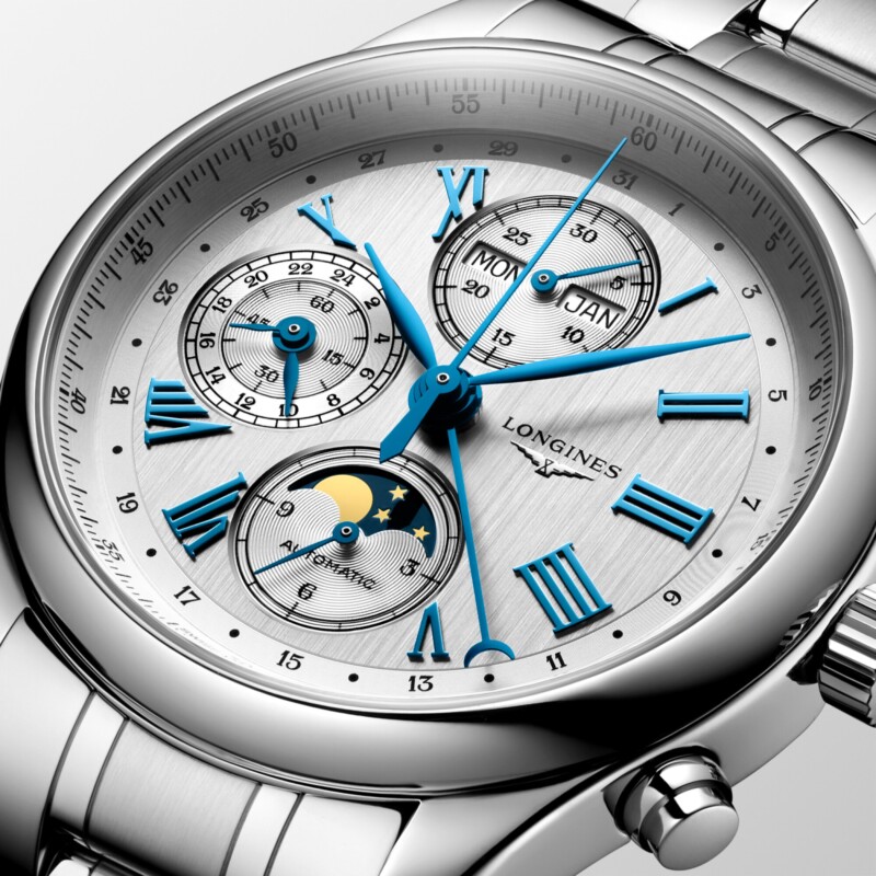 LONGINES MASTER COLLECTION CHRONO MOONPHASE L2.773.4.71.6 LONGINES 8