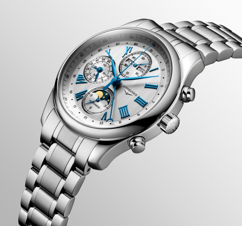 LONGINES MASTER COLLECTION CHRONO MOONPHASE L2.773.4.71.6 LONGINES 3