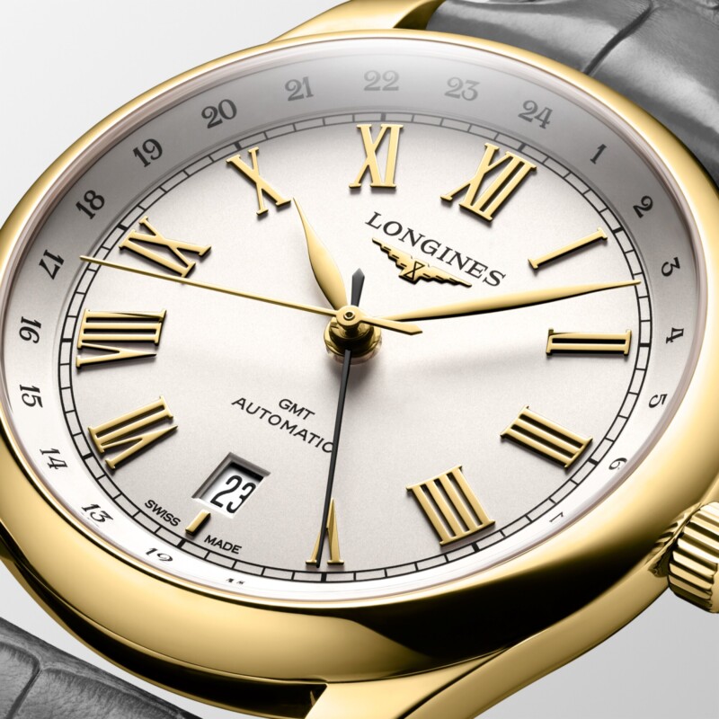 LONGINES MASTER COLLECTION GMT L2.844.6.71.2 LONGINES 8