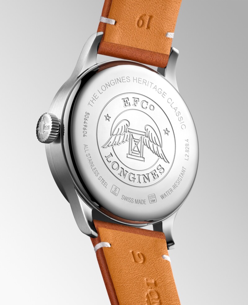 THE LONGINES HERITAGE CLASSIC SECTOR DIAL L2.828.4.53.2 LONGINES 5