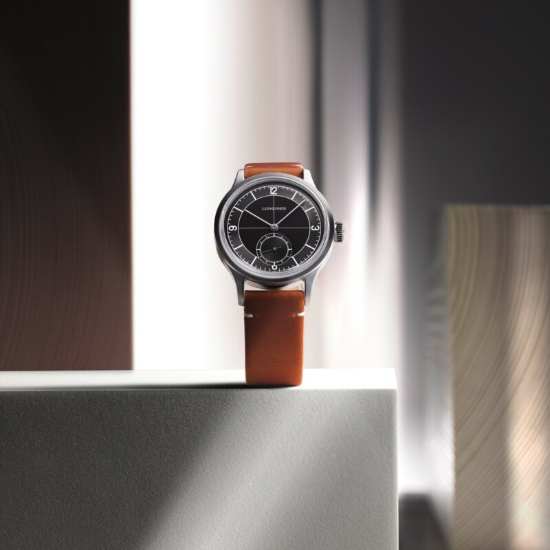 THE LONGINES HERITAGE CLASSIC SECTOR DIAL L2.828.4.53.2 LONGINES 10