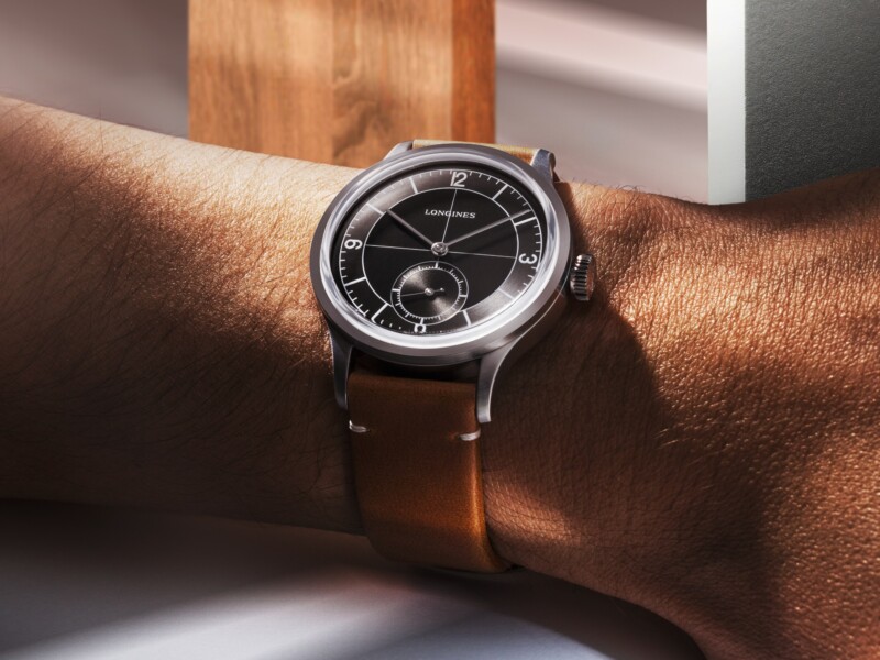 THE LONGINES HERITAGE CLASSIC SECTOR DIAL L2.828.4.53.2 LONGINES 11
