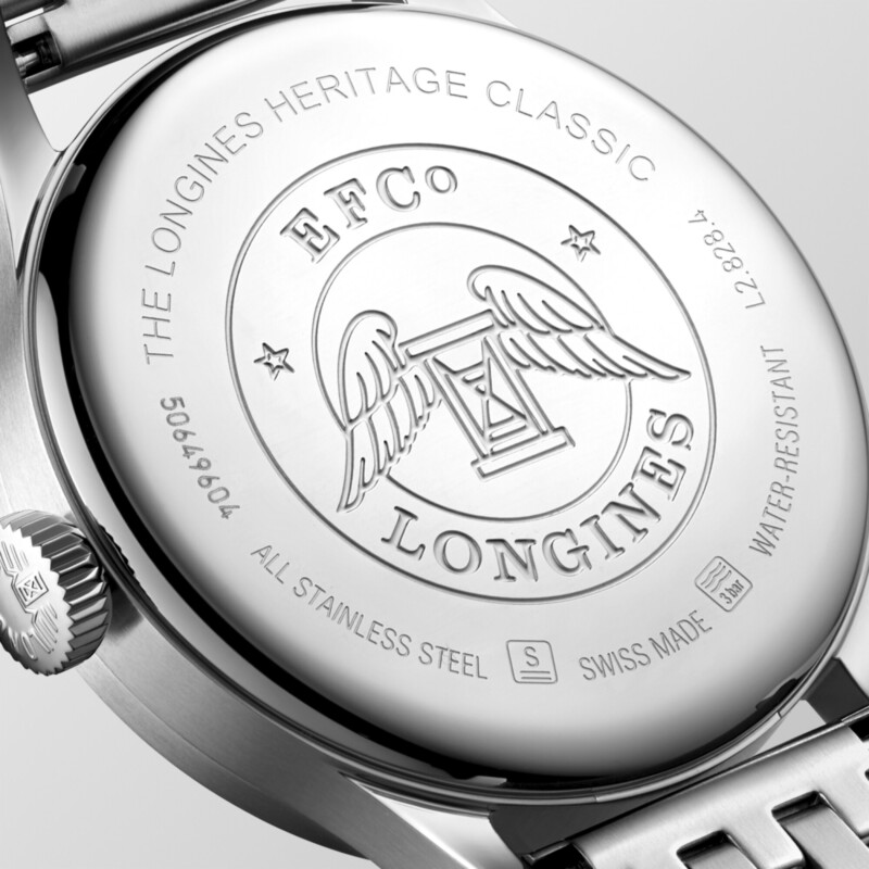 THE LONGINES HERITAGE CLASSIC SECTOR DIAL L2.828.4.53.6 LONGINES 6