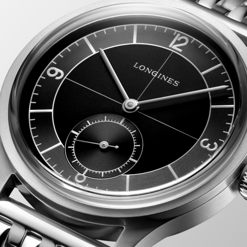 THE LONGINES HERITAGE CLASSIC SECTOR DIAL L2.828.4.53.6 LONGINES 8