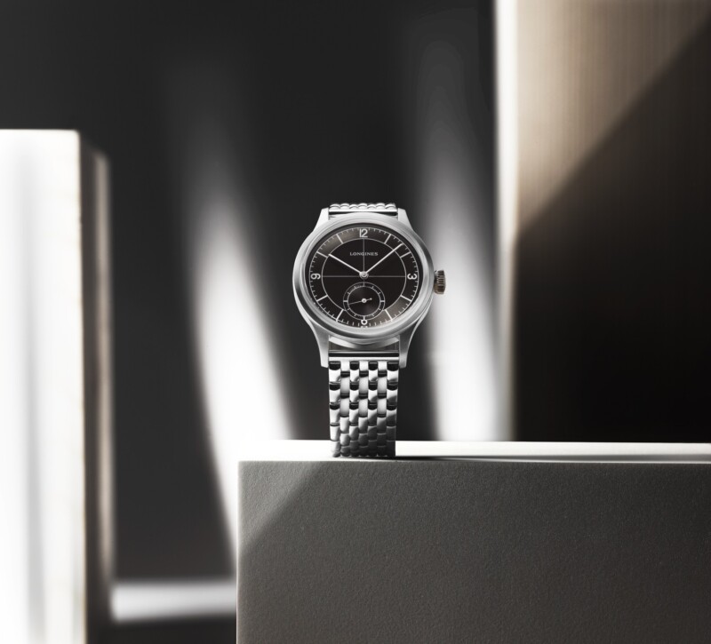 THE LONGINES HERITAGE CLASSIC SECTOR DIAL L2.828.4.53.6 LONGINES 9