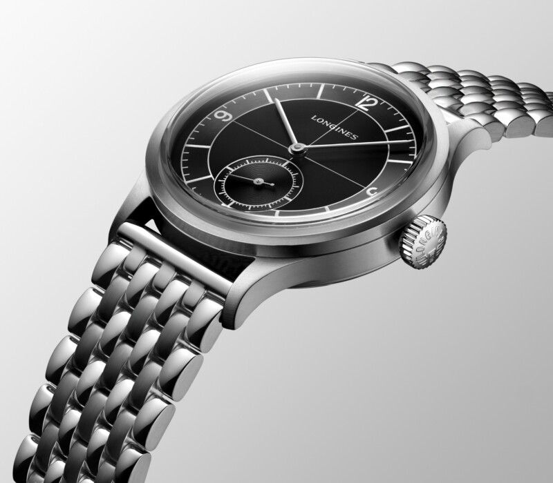 THE LONGINES HERITAGE CLASSIC SECTOR DIAL L2.828.4.53.6 LONGINES 3