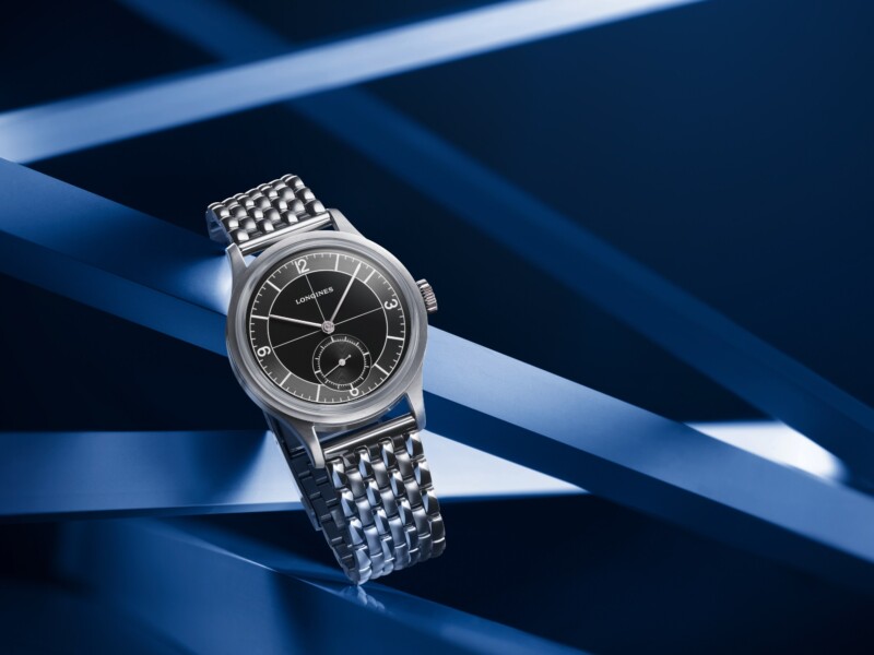 THE LONGINES HERITAGE CLASSIC SECTOR DIAL L2.828.4.53.6 LONGINES 10