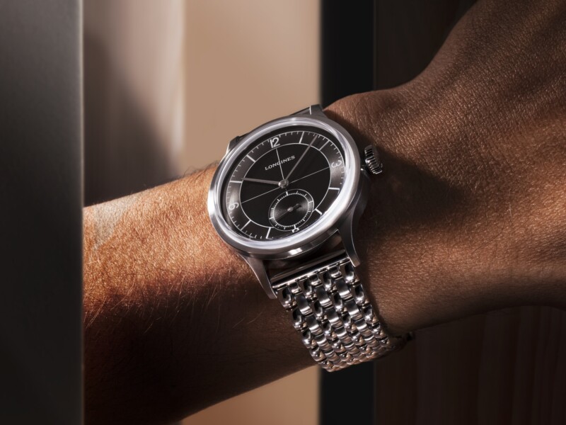 THE LONGINES HERITAGE CLASSIC SECTOR DIAL L2.828.4.53.6 LONGINES 11