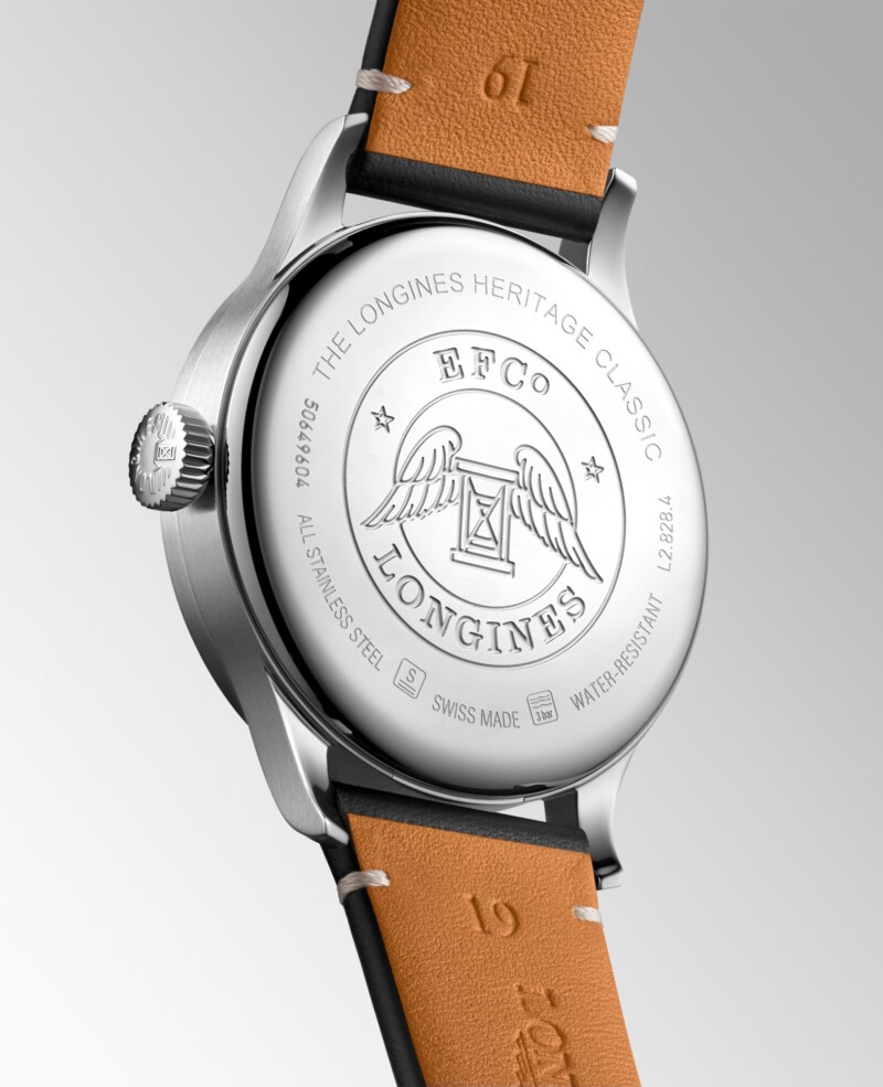 THE LONGINES HERITAGE CLASSIC SECTOR DIAL L2.828.4.73.0 LONGINES 6