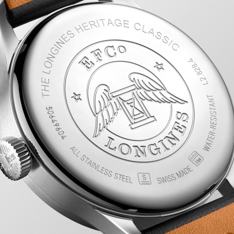 THE LONGINES HERITAGE CLASSIC SECTOR DIAL L2.828.4.73.0 LONGINES 7