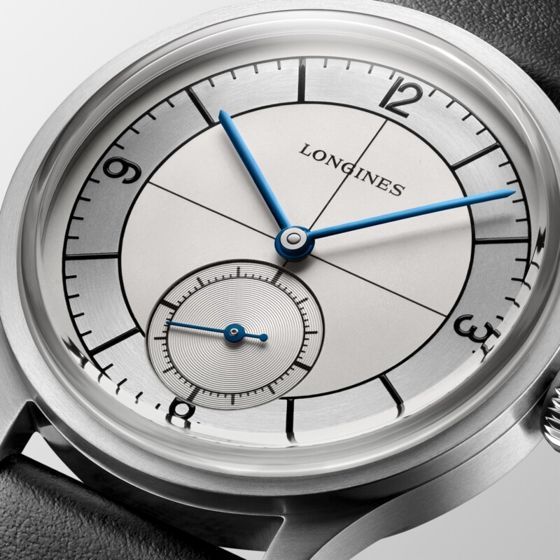 THE LONGINES HERITAGE CLASSIC SECTOR DIAL L2.828.4.73.0 LONGINES 9