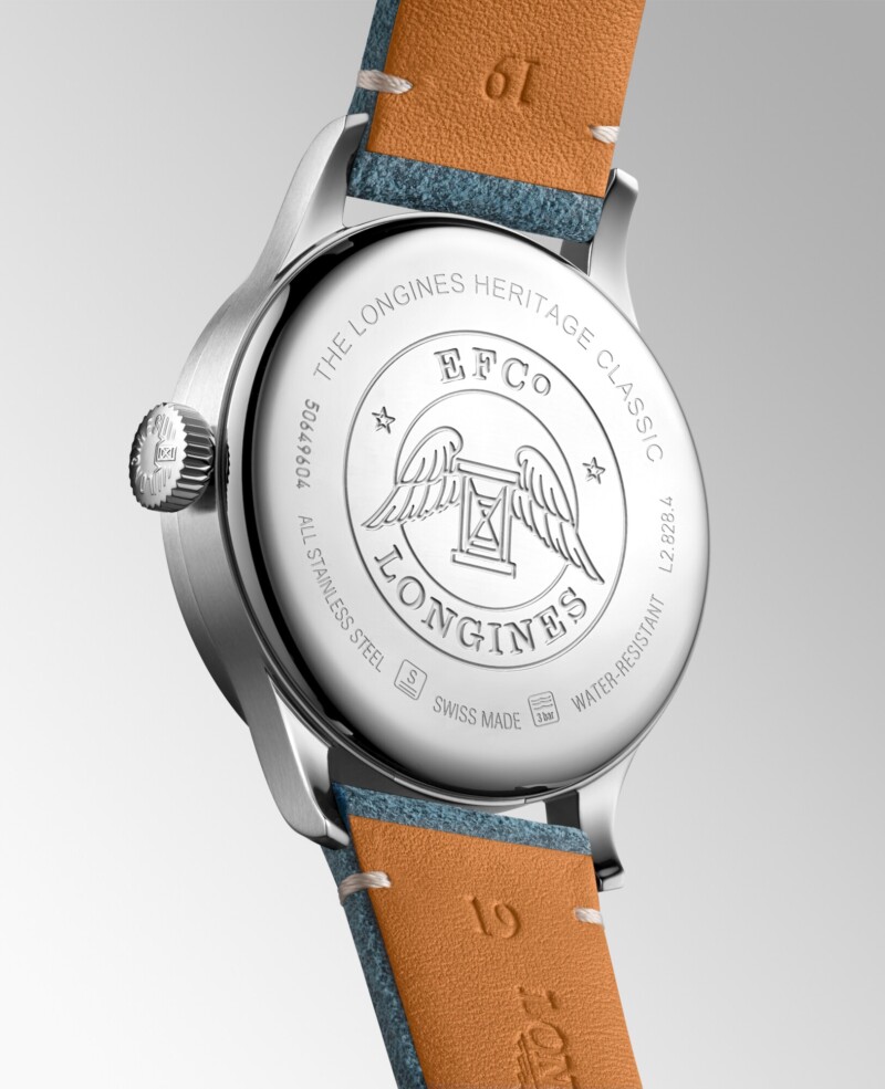 THE LONGINES HERITAGE CLASSIC SECTOR DIAL L2.828.4.73.2 LONGINES 6