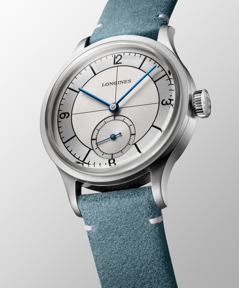 THE LONGINES HERITAGE CLASSIC SECTOR DIAL L2.828.4.73.2 LONGINES 8