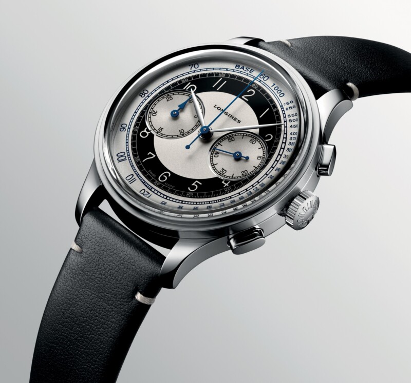THE LONGINES HERITAGE CLASSIC TUXEDO L2.830.4.93.0 LONGINES 3