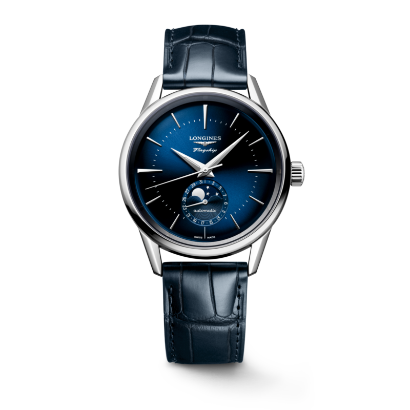 FLAGSHIP HERITAGE MOONPHASE L4.815.4.92.2 LONGINES 2
