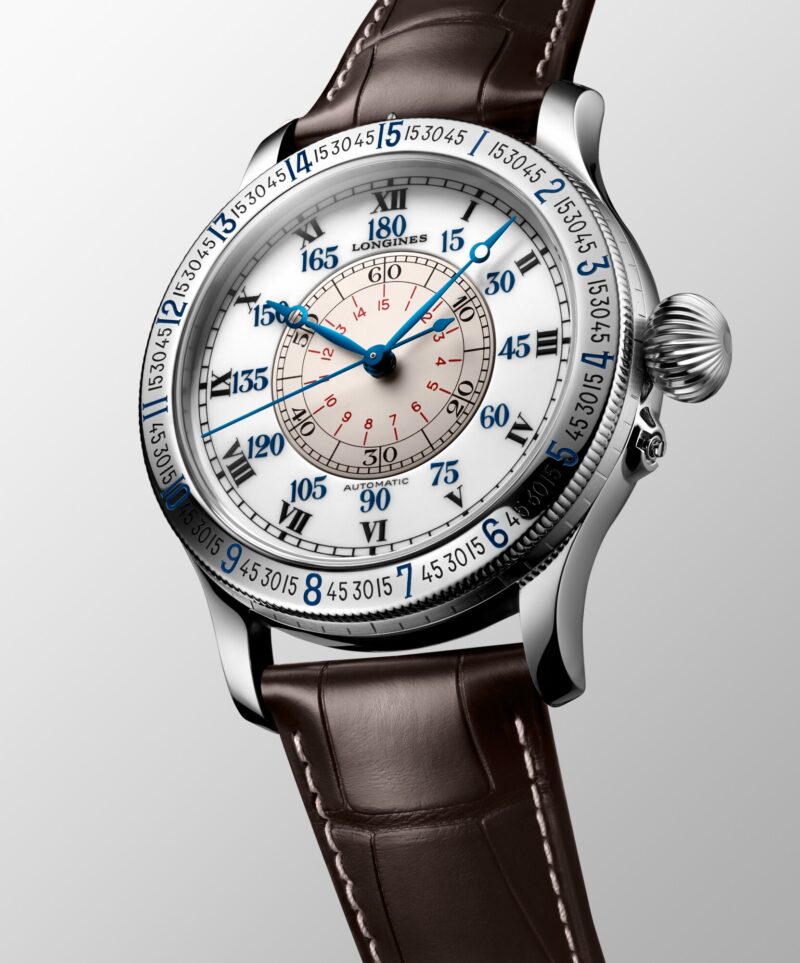 LINDBERGH HOUR ANGLE WATCH L2.678.4.11.0 LONGINES 7