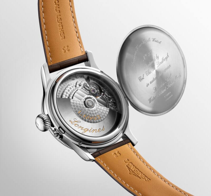 LINDBERGH HOUR ANGLE WATCH L2.678.4.11.0 LONGINES 5