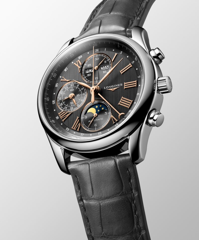 LONGINES MASTER COLLECTION CHRONO MOONPHASE L2.673.4.61.2 LONGINES 7
