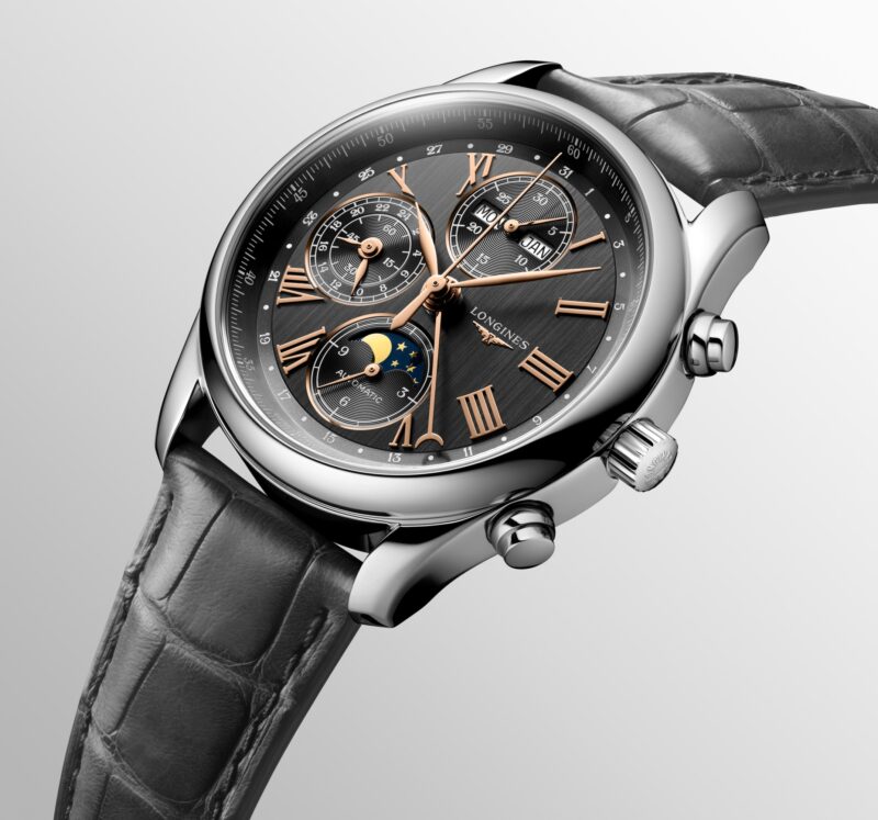 LONGINES MASTER COLLECTION CHRONO MOONPHASE L2.673.4.61.2 LONGINES 3