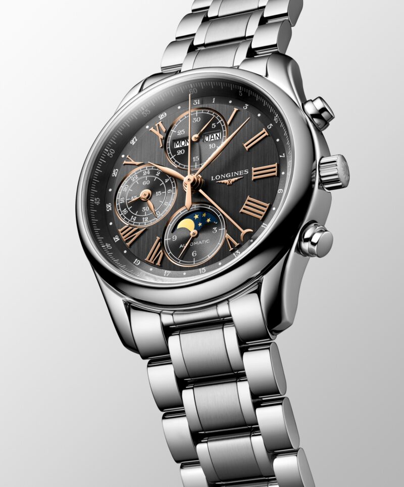 LONGINES MASTER COLLECTION CHRONO MOONPHASE L2.673.4.61.6 LONGINES 7
