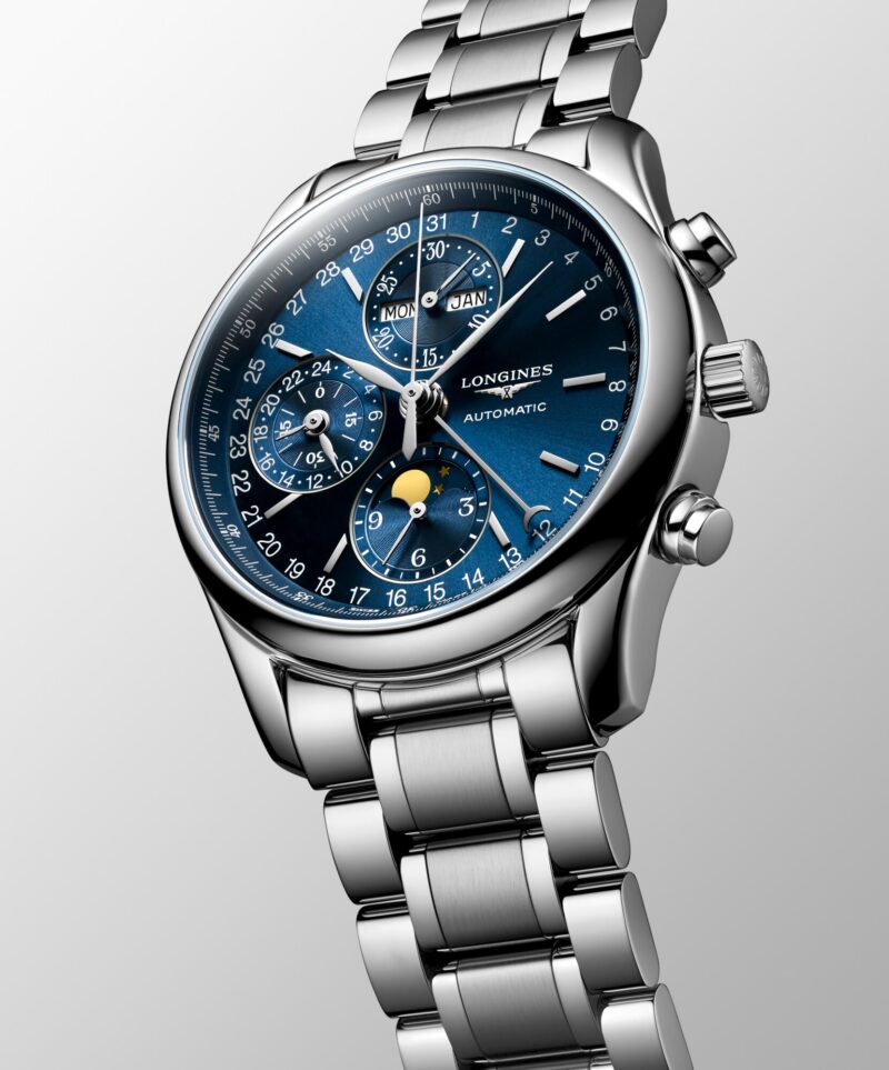 LONGINES MASTER COLLECTION CHRONO MOONPHASE L2.673.4.92.6 LONGINES 6