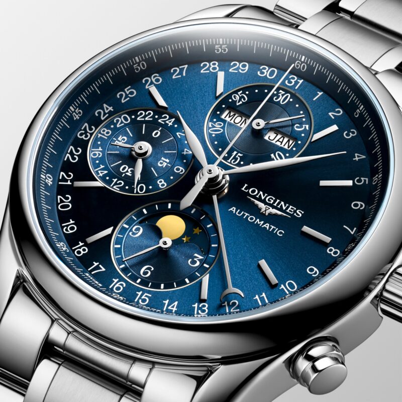 LONGINES MASTER COLLECTION CHRONO MOONPHASE L2.673.4.92.6 LONGINES 7