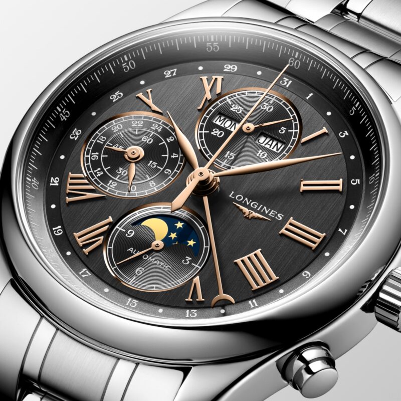 LONGINES MASTER COLLECTION CHRONO MOONPHASE L2.773.4.61.6 LONGINES 8
