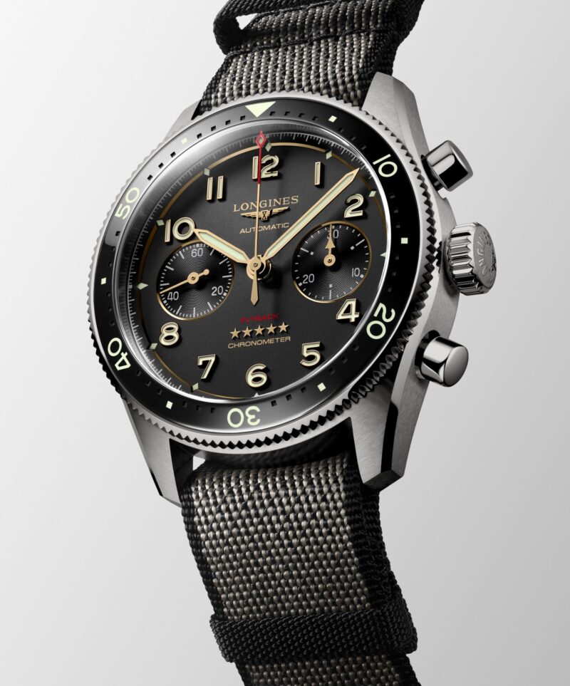 LONGINES SPIRIT FLYBACK TITANIUM L3.821.1.53.2 LONGINES 6