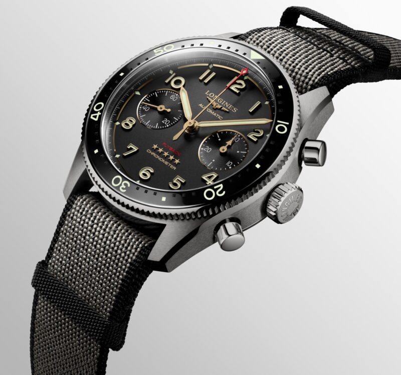 LONGINES SPIRIT FLYBACK TITANIUM L3.821.1.53.2 LONGINES 3