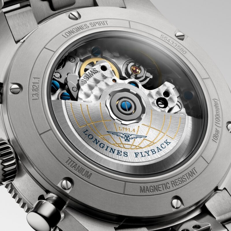 LONGINES SPIRIT FLYBACK TITANIUM L3.821.1.53.6 LONGINES 6