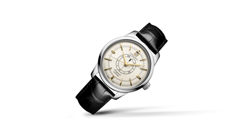 CONQUEST HERITAGE POWER RESERVE L1.648.4.78.2 LONGINES 9