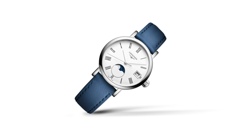 LONGINES ELEGANT COLLECTION MOONPHASE L4.330.4.11.2 Longines Elegant Collection 8